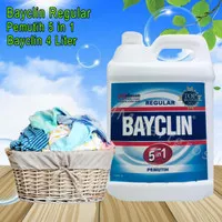 Bayclin / Bayclin Regular / Pemutih 5 in 1 / 4 Liter