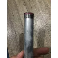 Pipa besi gas galvanis 40 cm neple neeple drat 1/2 0.5 0,5 inch