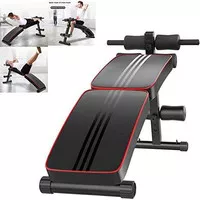 Kursi Fitnes Gym sit up bench press 2 in 1 Papan Situp adjustable