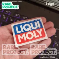 STIKER MOTOR LOGO LIQUI MOLY STIKER TIMBUL LENTUR STIKER RESIN MURAH