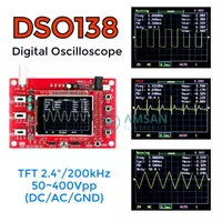 DSO138 Digital Oscilloscope 1Msps Osiloskop DSO 138