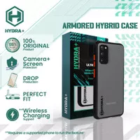 HYDRA+ Samsung S20 Armored Clear Hybrid Case - Casing Hardcase Soft
