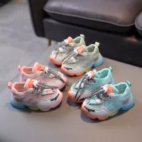 sneaker sepatu LED anak laki laki import sepatu anak cowok