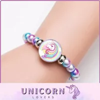 Gelang Unicorn Gelang Anak Perempuan Motif Unicorn Kado Cewek Manik-ma