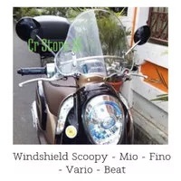 Tameng Angin Honda Scoopy - Winshild visor Dan Mio Lama