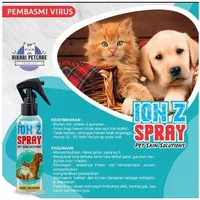 Ion Z Spray 150 ml - Pembasmi Jamur Scabies Virus Bakteri Hewan