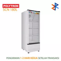 Showcase POLYTRON SCN-180L 3 Rak Display Cooler 180 Liter