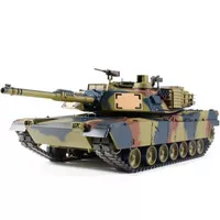 Heng Long 1/16 2.4G RC Tank US M1A2 ABRAMS 3918-1 Battle Tank Camo