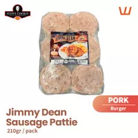 Jimmy Dean Sausage Patty Pork 210gr Sven's Choice