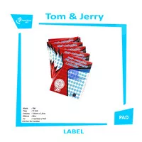 TOM & JERRY - Label Color 114 - Warna Biru - Pad
