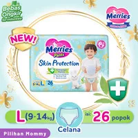 Merries Skin Protection Pants L26 Popok Celana Merries L 26 Diapers