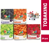 YUPI Bolicious Box isi 24 Leci Strawberry Blackberry Mandarin Grape