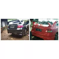 DISKON Spoiler sedan model gawang Mugen universal READY STOCK