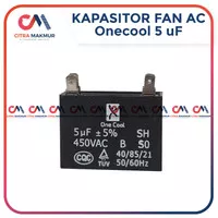 Kapasitor Fan AC 5 uf Kaki 4 Capasitor Kipas angin 2 2,5 pk blower