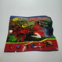 Cacing Sutra Kering Tubifex Worms Kyoto 5gr Cacing Beku Kering Caker