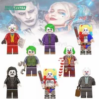 Mainan Blok Bangunan DC Super Heroes Batman Movie Joker Harley Quinn