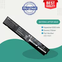 Original Baterai Laptop Asus X301 X301A X301U, X401 X401A X401U X401U