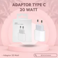 ADAPTOR CHARGER IPHONE 11 12 20W TYPE C FAST CHARGING BATOK CHARGER