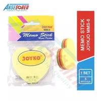Memo Stick Joyko Bentuk Love [MMS-6] / Sticky Notes / Kertas Note Memo