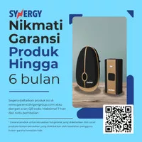 SHIGEN Bel Pintu SYNERGY Wireless Door Bell Tanpa Kabel SYN-8844A AC