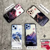 Mountain Case Iphone 6 6s 7 8 PLUS X XS XR 11 PRO MAX Casing Cool Cute