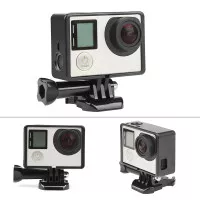 Casing Pelindung Kamera Go Pro Hero 4 3 + 3 + Black 3 Untuk Aksesoris