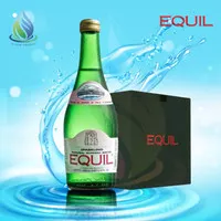 EQUIL SPARKLING Mineral Water 380ml [ isi 12 botol ]