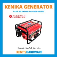 Kenika Gasoline Generator Genset ZH3500 3000Watt