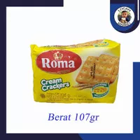 Malkist Cream Crackers Tawar Roma 135 gr 135gr