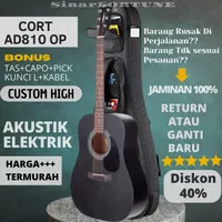 GITAR AKUSTIK ELEKTRIK CORT AD810 OP Gitar Pemula Murah Cort Ad 810