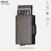 DNAC Twin Wallet Card Holder RFID Dompet Kartu Minimalis - Dark Olive