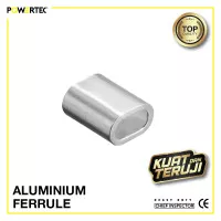 Aluminium Ferrule / Crimp Ferrule / Klem Pres Seling 8mm POWERTEC