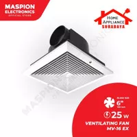 MASPION Kipas Angin Hisap Exhaust Fan Ceiling 16CM 6 Inch MV-16EX