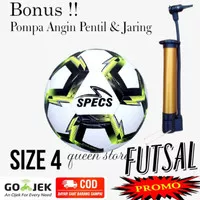 Bola Futsal Size 4 Specs Terbaru Bahan Pu Import Murah Kualitas Baguss