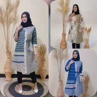 Tunik batik donggala modern terbaru / Tunik wanita / Tunik kerja