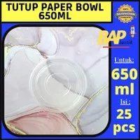 Tutup Paper Bowl 650ml