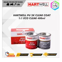 Clear Coat/Pernish PU 2K Hartwell Eco Clear 1:1 400ml