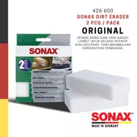 SONAX Dirt Eraser isi 2 Pcs, Busa Pad Magic Sponge Interior Eksterior