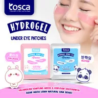 TOSCA Masker Mata Hydrogel Eye Mask Kantong Mata Collagen & Glitter