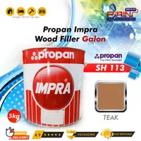 IMPRA WOOD FILLER IMPRA-SH 113 TEAK 5 KG/GALON