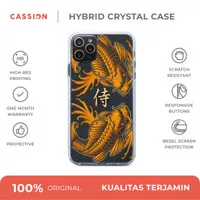 Case iPhone 13 Pro Max Hybrid Crystal Cassion Koi Carp