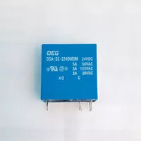 Elektronik Komponen Elektronik Relay OEG 6pin biru 24vdc L09