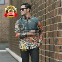 Nesa Baju Batik Pria Dewasa Lengan Panjang Slimfit Prabuseno Terbaru