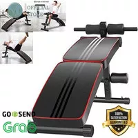 Kursi Fitnes Gym sit up bench press 2 in 1 Papan Situp adjustable DO