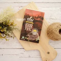 Cau Chocolate, Organic Dark Chocolate 73% Sea salt + NIbs 50gr