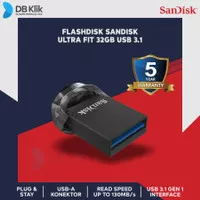 Flashdisk SanDisk Ultra Fit CZ43 32GB 130Mb/s USB3.1