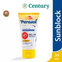 Parasol Sunblock Lotion Spf45 50ml / Sunblock / Tabir Surya