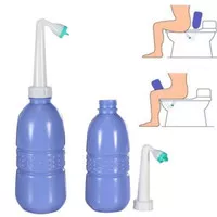 New Toilet Portable Travel Bidet Sprayer Semprotan Cebok Botol Cebok