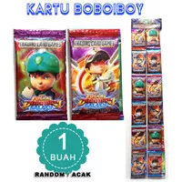 Kartu Boboiboy Trading Card SATUAN 1 pc - KARTU Boboiboy SATUAN