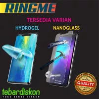 RingMe - Infinix Zero 5G - Hydrogel atau Nanoglass Tempered Glass
